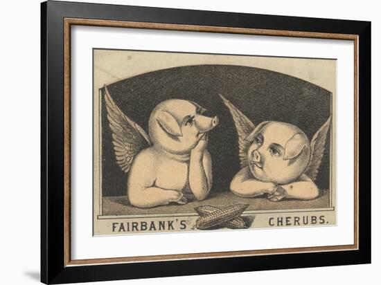 Fairbank's Cherubs', Advertisement for Fairbank Lard, C.1880-American School-Framed Giclee Print