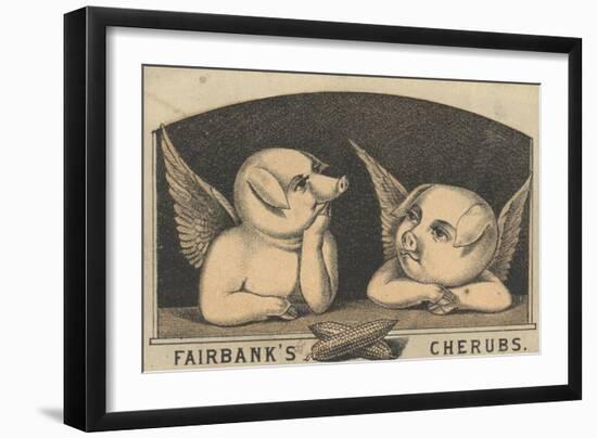 Fairbank's Cherubs', Advertisement for Fairbank Lard, C.1880-American School-Framed Giclee Print