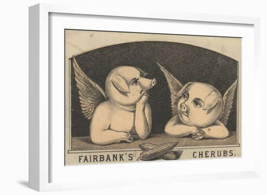 Fairbank's Cherubs', Advertisement for Fairbank Lard, C.1880-American School-Framed Giclee Print