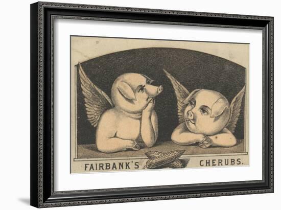 Fairbank's Cherubs', Advertisement for Fairbank Lard, C.1880-American School-Framed Giclee Print