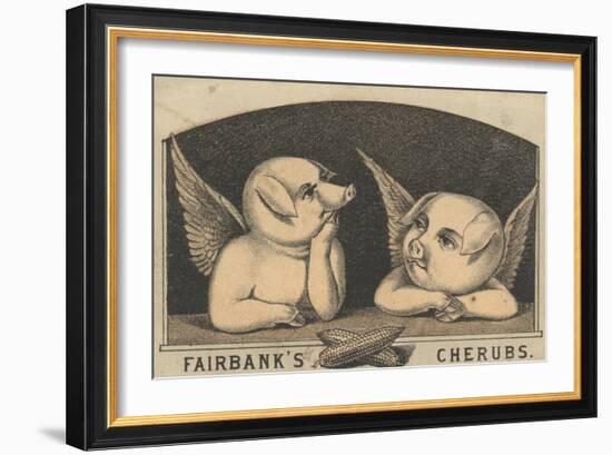 Fairbank's Cherubs', Advertisement for Fairbank Lard, C.1880-American School-Framed Giclee Print