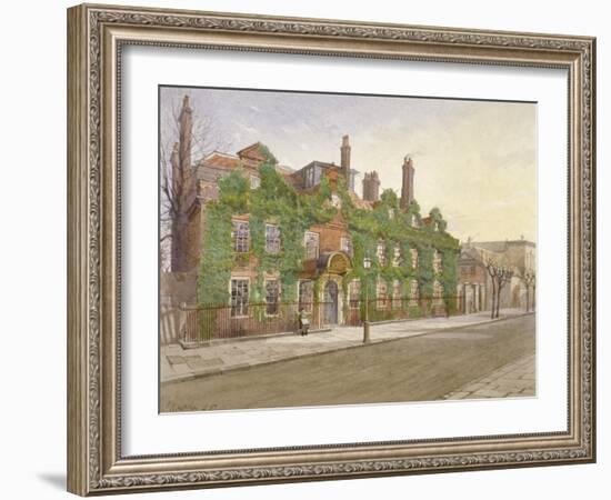 Fairfax House, High Street, Putney, London, 1887-John Crowther-Framed Giclee Print