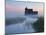 Fairfield Church in Dawn Mist, Romney Marsh, Near Rye, Kent, England, United Kingdom, Europe-Stuart Black-Mounted Photographic Print