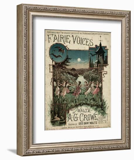 Fairie Voices C1860-null-Framed Art Print