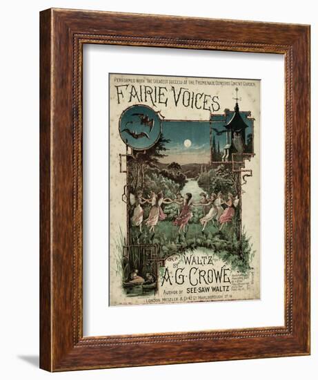 Fairie Voices C1860-null-Framed Art Print