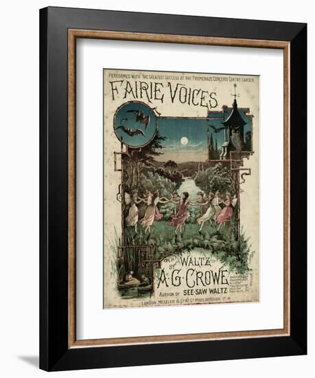 Fairie Voices C1860-null-Framed Art Print