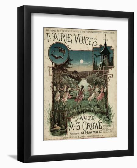 Fairie Voices C1860-null-Framed Art Print