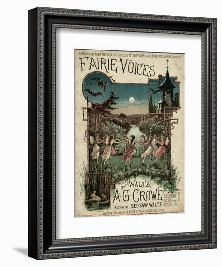 Fairie Voices C1860-null-Framed Art Print