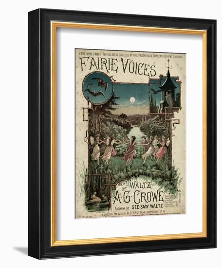 Fairie Voices C1860-null-Framed Art Print