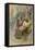 Fairies Around a Baby's Cot-Warwick Goble-Framed Premier Image Canvas