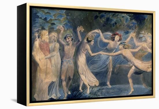 Fairies, C. 1786-William Blake-Framed Premier Image Canvas