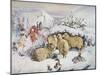 Fairies in the Snow-John Anster Fitzgerald-Mounted Giclee Print