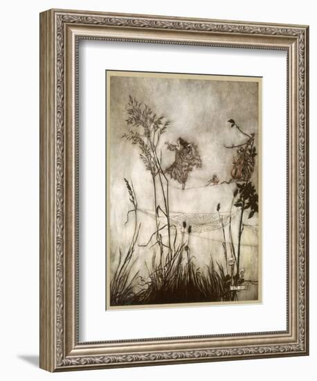 Fairies, Kensington Gdns-Arthur Rackham-Framed Photographic Print