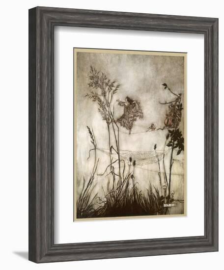 Fairies, Kensington Gdns-Arthur Rackham-Framed Photographic Print