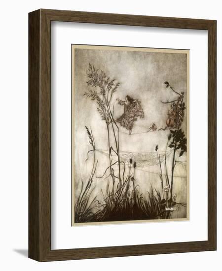 Fairies, Kensington Gdns-Arthur Rackham-Framed Photographic Print