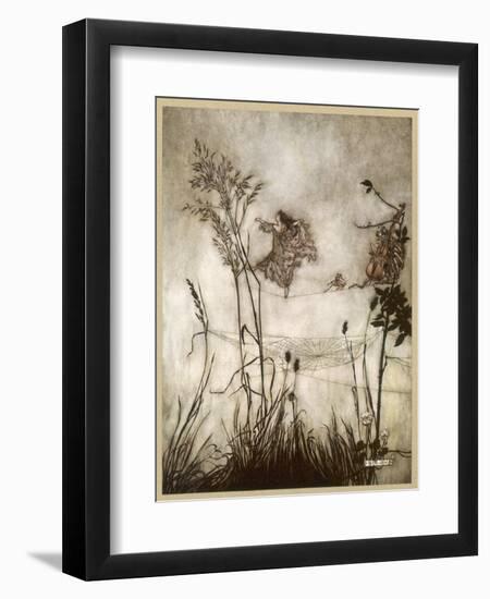 Fairies, Kensington Gdns-Arthur Rackham-Framed Photographic Print