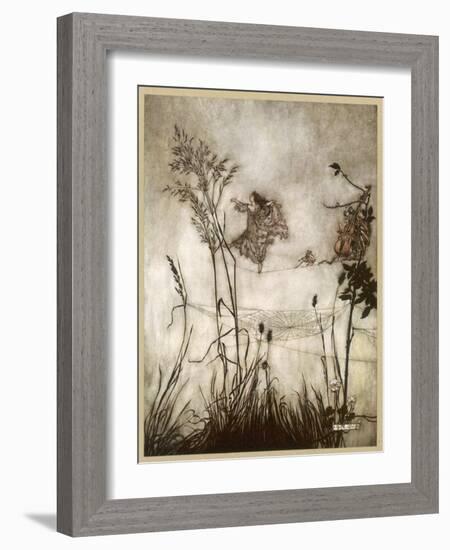 Fairies, Kensington Gdns-Arthur Rackham-Framed Photographic Print