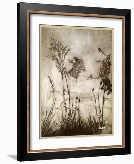 Fairies, Kensington Gdns-Arthur Rackham-Framed Photographic Print