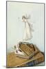 Fairies Playing with a Snuff Box Resting on a Book-Amelia Jane Murray-Mounted Giclee Print