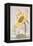 Fairies with Sunflower-null-Framed Stretched Canvas