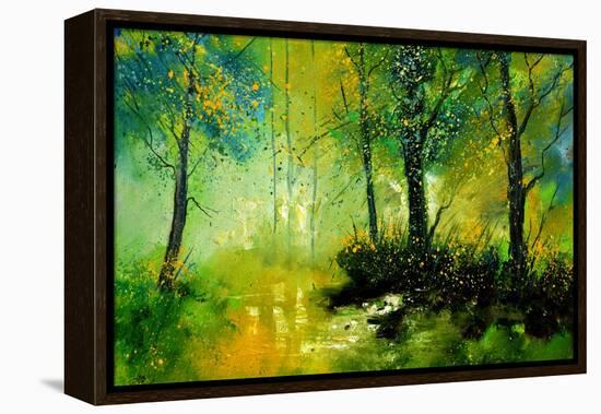 Fairies Wood-Pol Ledent-Framed Stretched Canvas