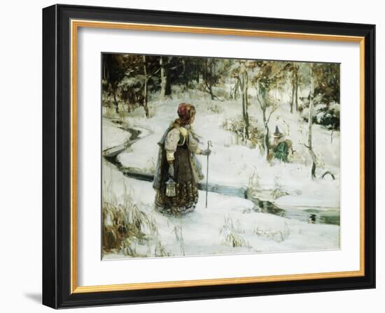 Fairies Wood-Thomas Bromley Blacklock-Framed Giclee Print