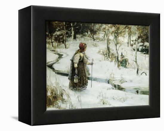 Fairies Wood-Thomas Bromley Blacklock-Framed Premier Image Canvas