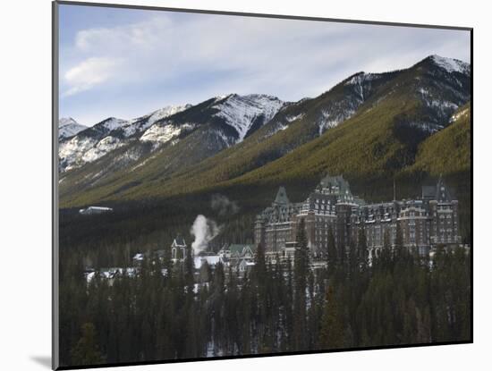 Fairmont Banff Springs, Banff, Alberta, Canada, North America-Snell Michael-Mounted Photographic Print
