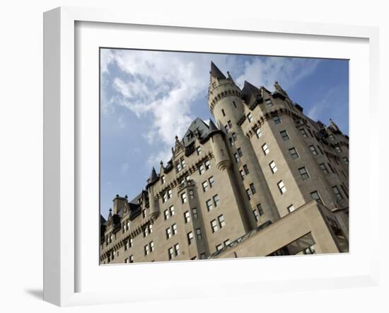 Fairmont Chateau Laurier Hotel, Ottawa, Ontario Province, Canada-De Mann Jean-Pierre-Framed Photographic Print