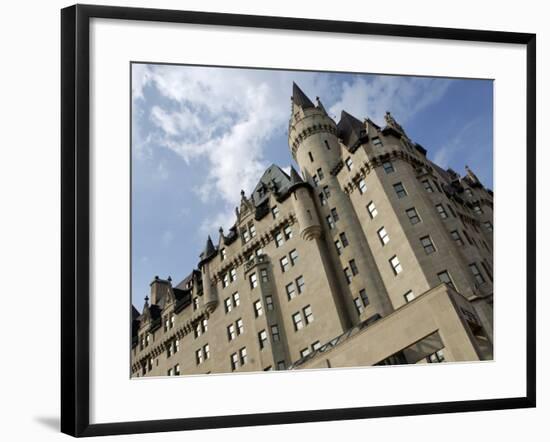 Fairmont Chateau Laurier Hotel, Ottawa, Ontario Province, Canada-De Mann Jean-Pierre-Framed Photographic Print