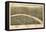 Fairmont, West Virginia - Panoramic Map-Lantern Press-Framed Stretched Canvas