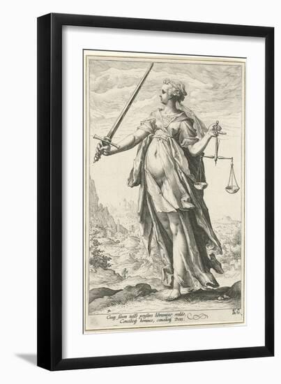 Fairness (Justic)-Hendrick Goltzius-Framed Giclee Print
