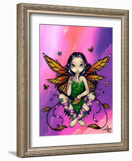 Fairy at Sunset-Jasmine Becket-Griffith-Framed Art Print