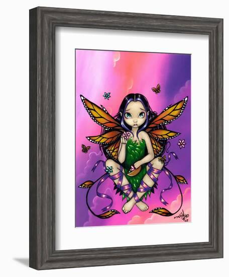 Fairy at Sunset-Jasmine Becket-Griffith-Framed Art Print