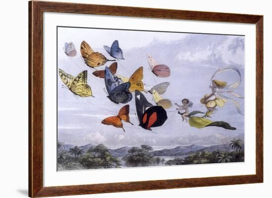 Fairy Butterflies 1-Vintage Apple Collection-Framed Giclee Print