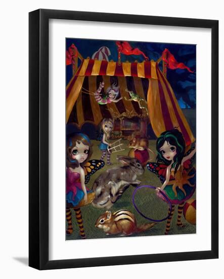 Fairy Circus-Jasmine Becket-Griffith-Framed Art Print