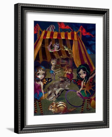 Fairy Circus-Jasmine Becket-Griffith-Framed Art Print