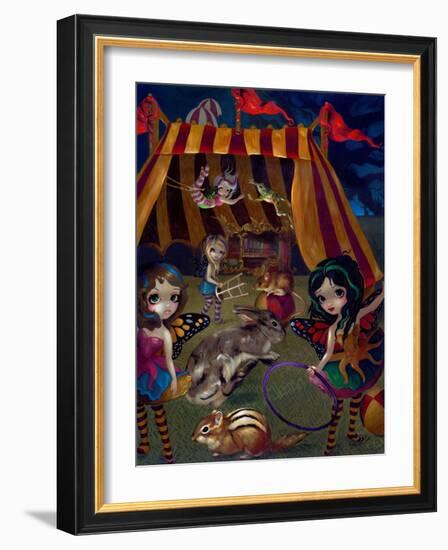 Fairy Circus-Jasmine Becket-Griffith-Framed Art Print