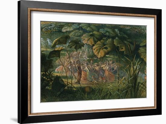 Fairy Dance in a Clearing-Richard Doyle-Framed Giclee Print