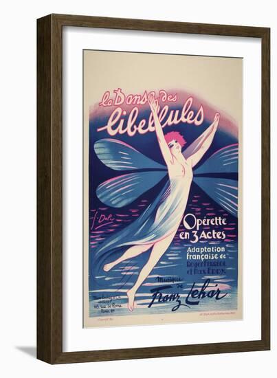 Fairy Dance Libellules-null-Framed Giclee Print