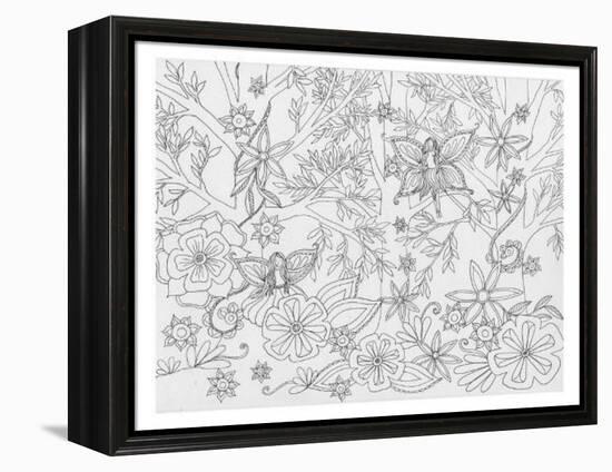 Fairy Floral-Pam Varacek-Framed Stretched Canvas