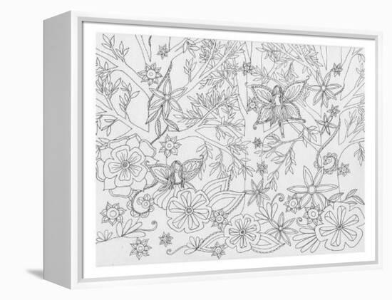 Fairy Floral-Pam Varacek-Framed Stretched Canvas