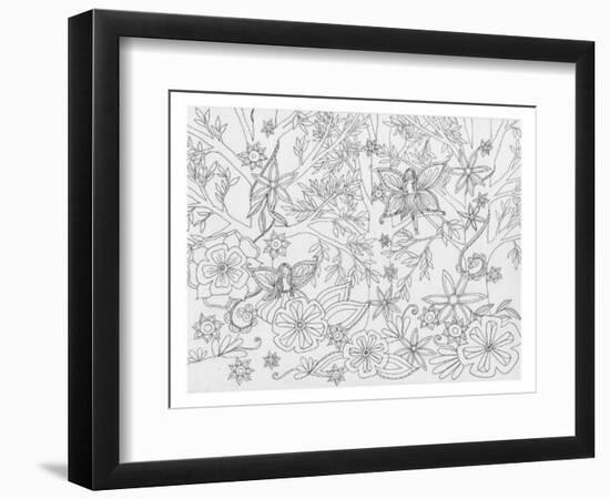 Fairy Floral-Pam Varacek-Framed Premium Giclee Print