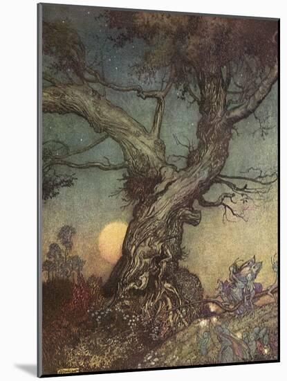 Fairy Folk-Arthur Rackham-Mounted Photographic Print