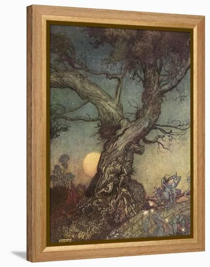 Fairy Folk-Arthur Rackham-Framed Premier Image Canvas