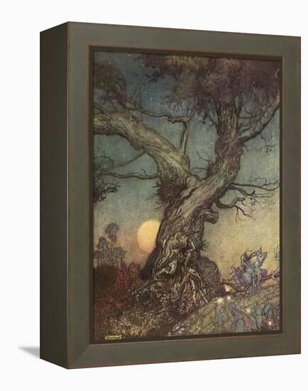 Fairy Folk-Arthur Rackham-Framed Premier Image Canvas