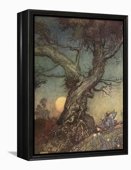 Fairy Folk-Arthur Rackham-Framed Premier Image Canvas