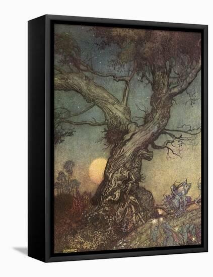 Fairy Folk-Arthur Rackham-Framed Premier Image Canvas