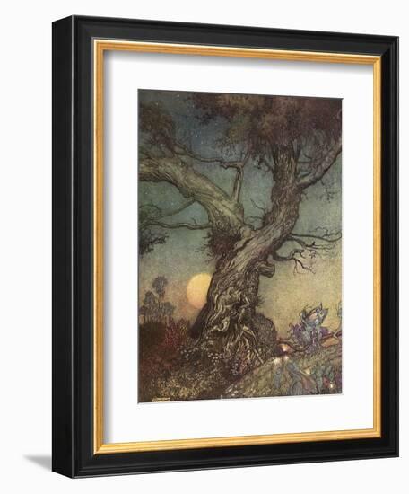 Fairy Folk-Arthur Rackham-Framed Premium Photographic Print