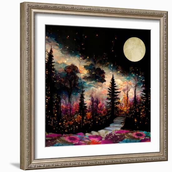 Fairy Forest I-null-Framed Giclee Print